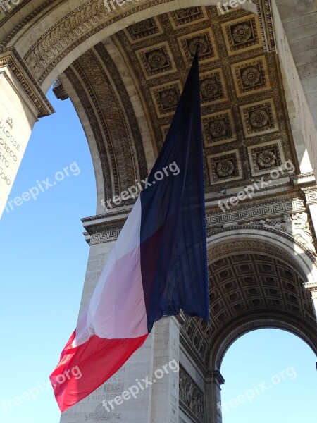 Arc Of Triumph France Free Photos