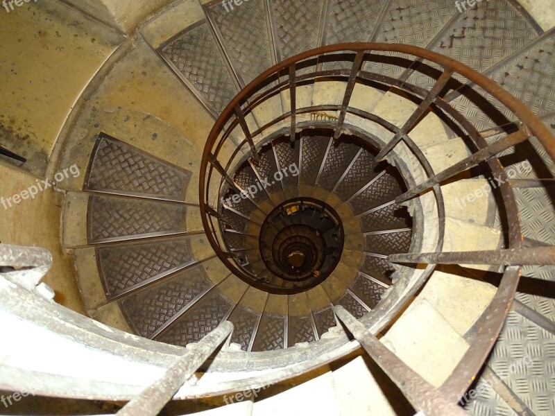 Staircase Arc Of Triumph Free Photos