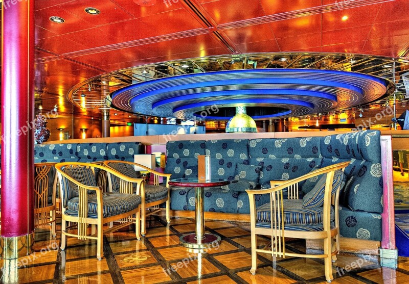 Table And Chairs Cruise Ship Cruise Relaxation Ship