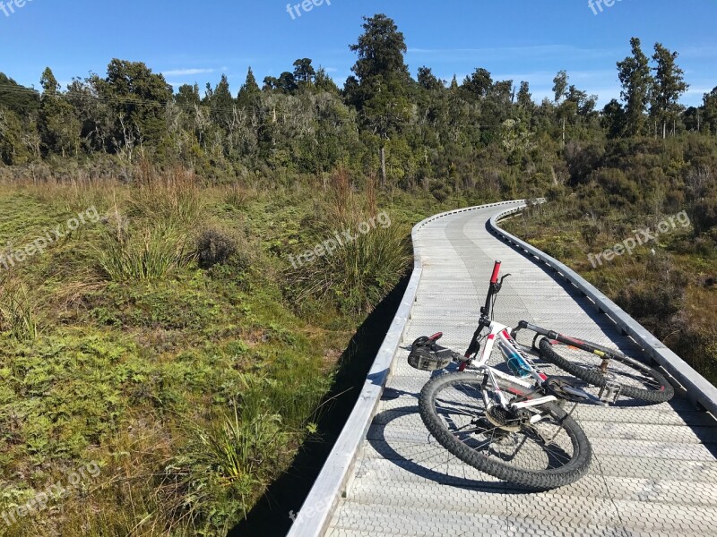 Bike Boardwalk New Zealand Free Photos