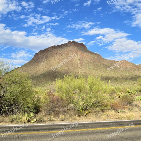 Tucson Arizona Sky Landscape Free Photos