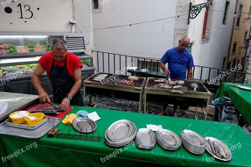 Lisbon Portugal Historic Center Road Grill