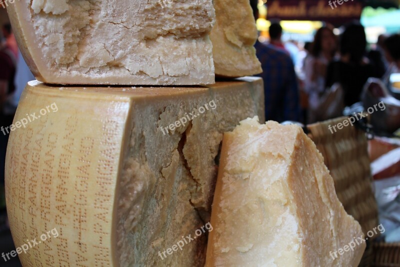 Cheese Parmesan Cheese Wheel Market Parmesan Cheese