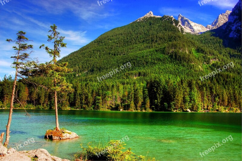 Ramsau Hintersee Bavaria Upper Bavaria Berchtesgaden