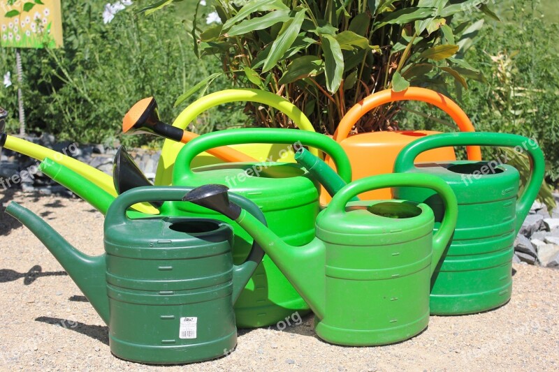 Watering Cans Water Flowers Watering Can Water Gardening