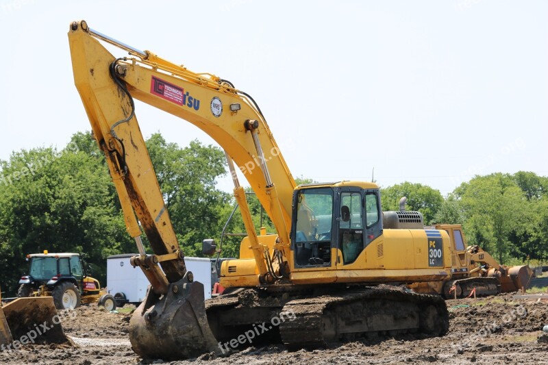 Construction Excavator Tractor Dirt Equipment