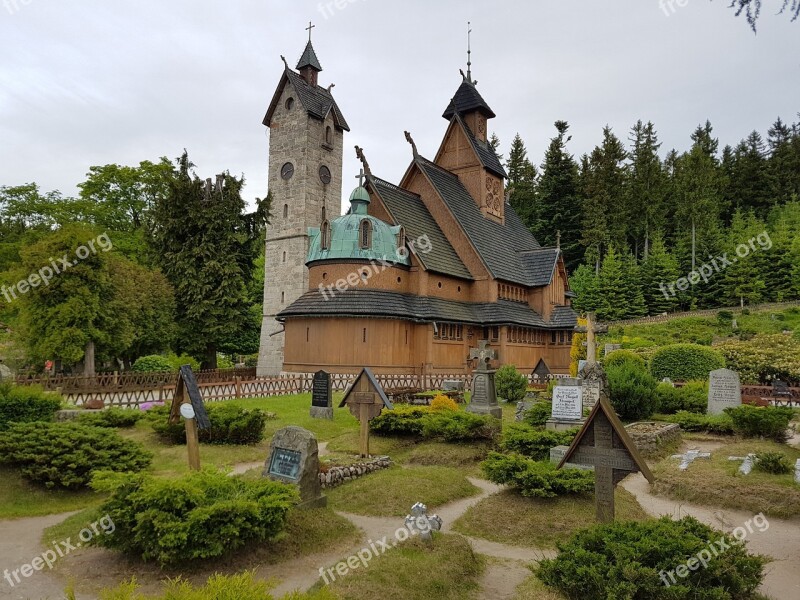 Wang Church Monument Mountains Karpacz