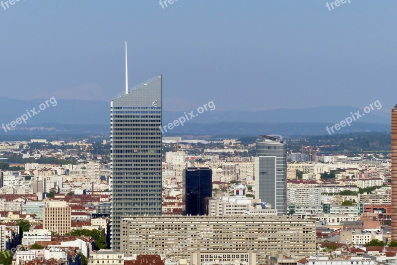 Lyon Skyscraper Tower Incity Building