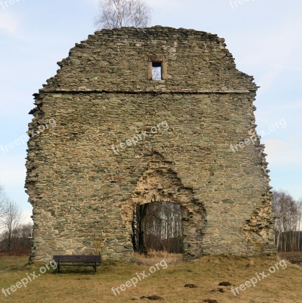 Ruin Heiling Church Wirsberg Pilgrimage Church Upper Franconia