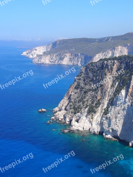 Greece Zakynthos Keri Views Sea