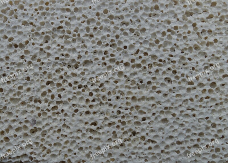 Pumice Stone Rauh Holes Texture Pattern