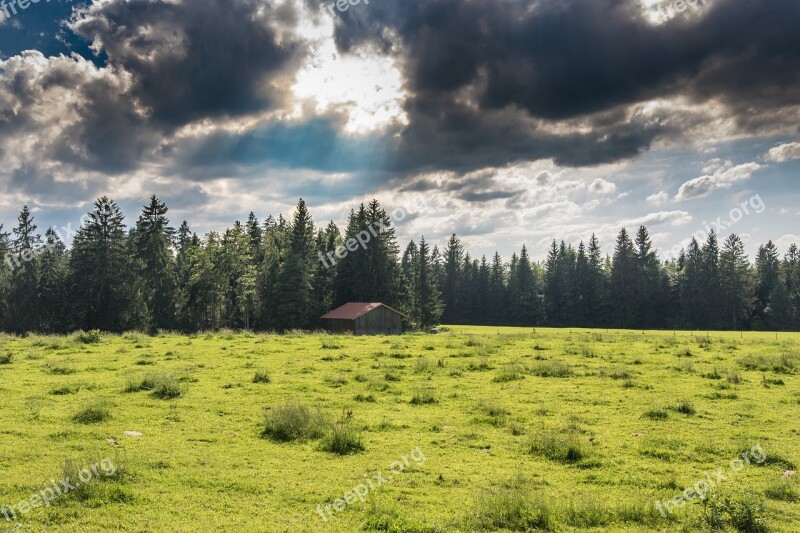 Gewitterstimmung Storm Clouds Dark Clouds Thunderstorm Mood