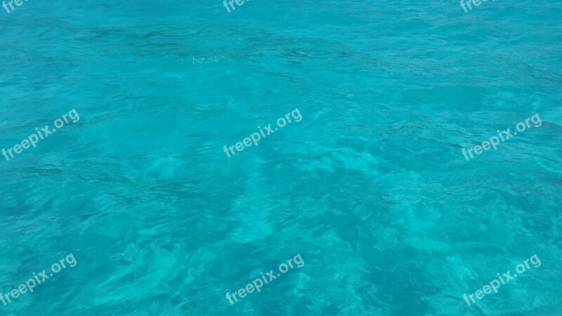 Water Ocean Turquoise Waters Coral Reefs Blue Sea