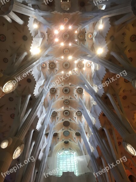 Sagrada Familia Barcelona Landmark Europe