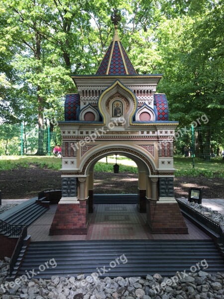 Miniature Architecture Arch History Russia