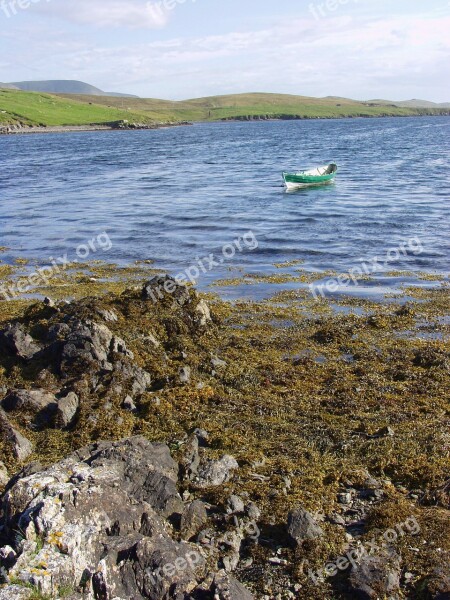 Shetland Isles Scotland Sea Coast Coastal