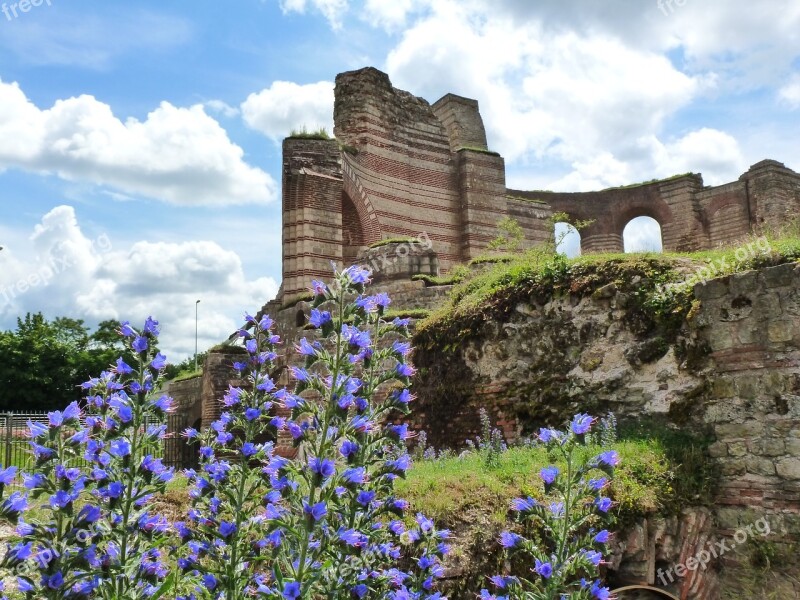 Trier Emperor's Spa Ruin Free Photos