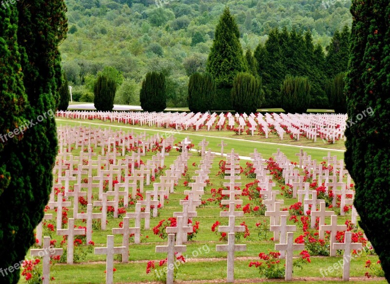 Verdun Cemetery World War France Memorial