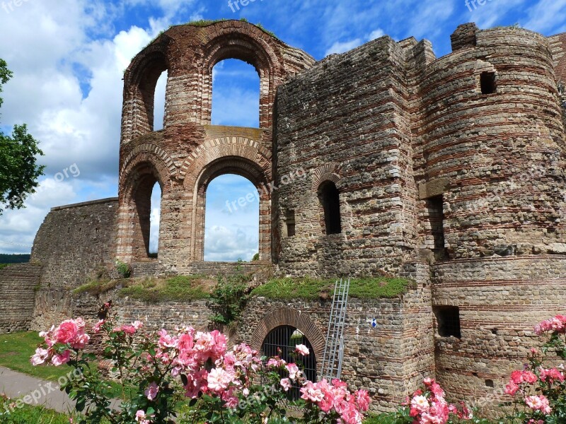 Trier Emperor's Spa Ruin Free Photos