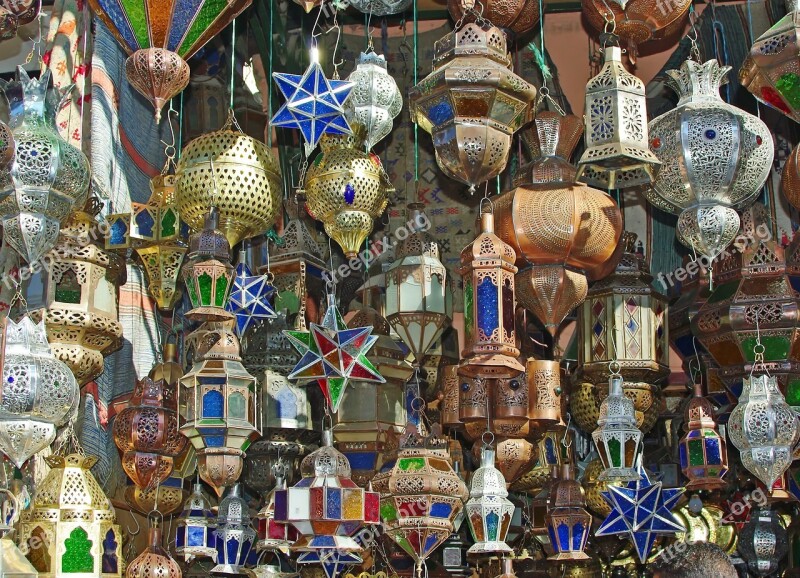 Marrakech Market Lamps Luminaires Crafts