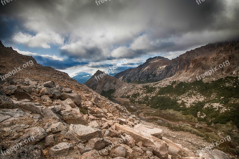 Refugio Frey Cerro Catedral Patagonia Nature Free Photos