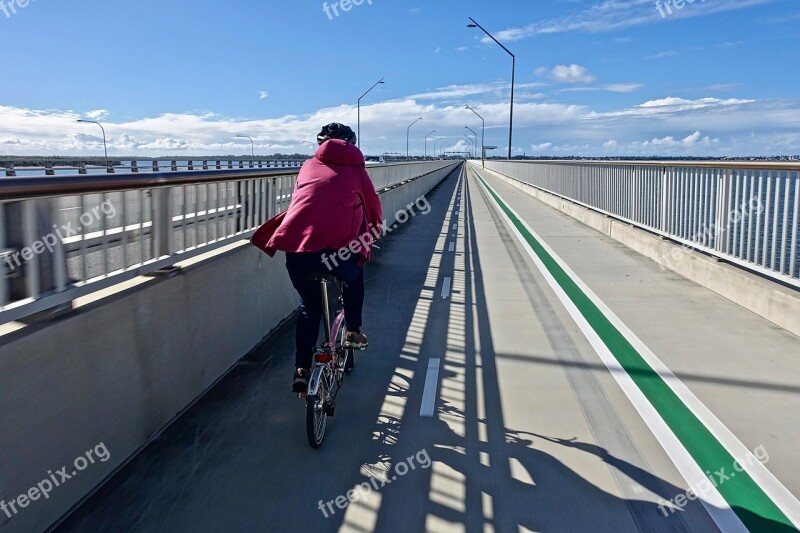 Rider Bicycle Perspective Bike Track Road