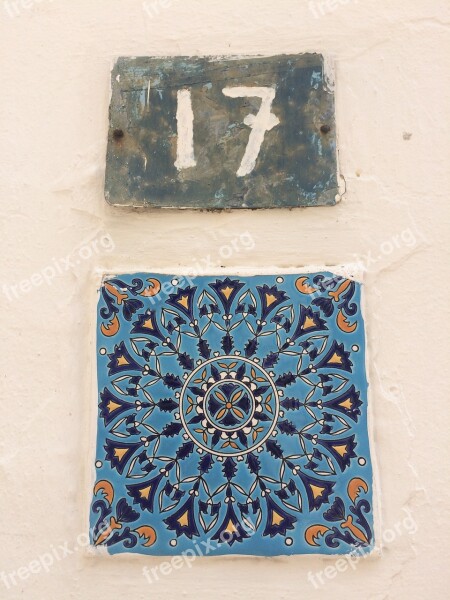 Greece Skopelos House Number Free Photos