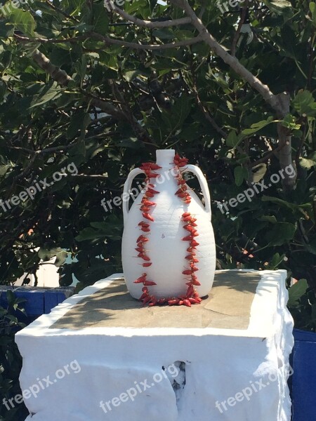 Skopelos Greece Vase Free Photos