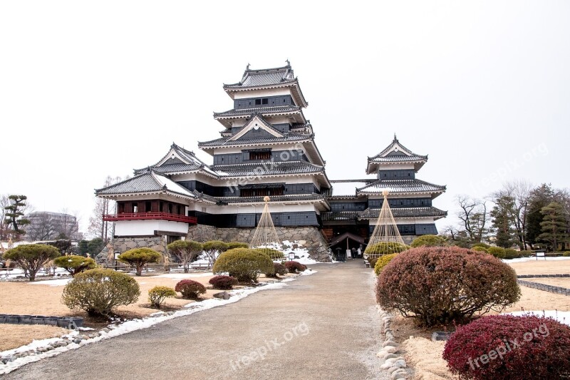 Matsumoto Castle Matsumoto Castles Japan Japanese