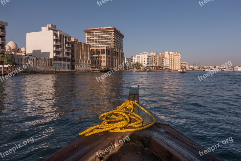 Dubai Creek Boat Arab City