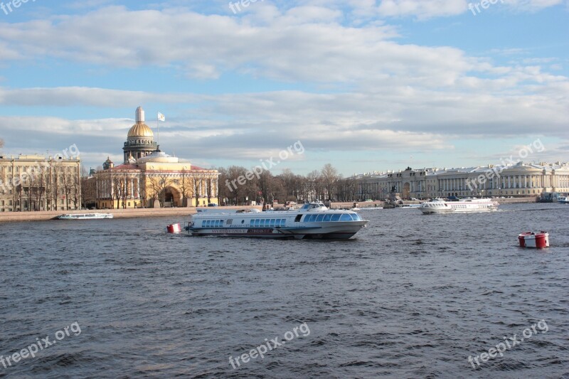 St Petersburg Russia Peter History Architecture Tourism