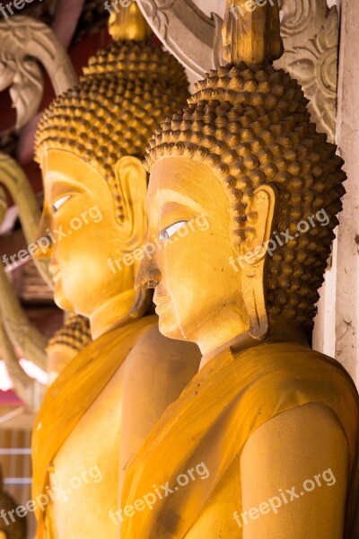 Religion Buddha Monks Thailand Buddhism