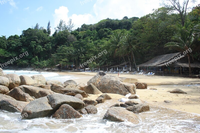 Asia Thailand Phuket Beach Beautiful Beach