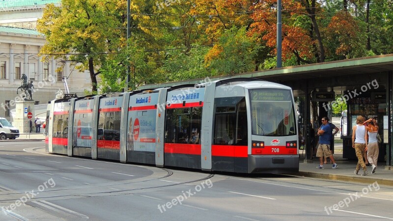 Austria Vienna Tram Europe City