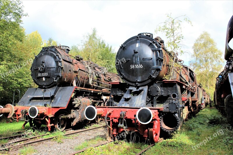 Railway Steam Locomotive Locomotive Historically Loco