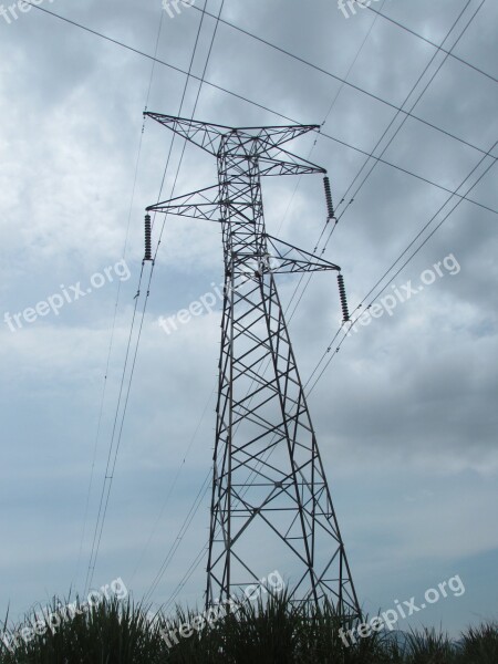 Electricity Tower Electrical Tower Energy Electrical