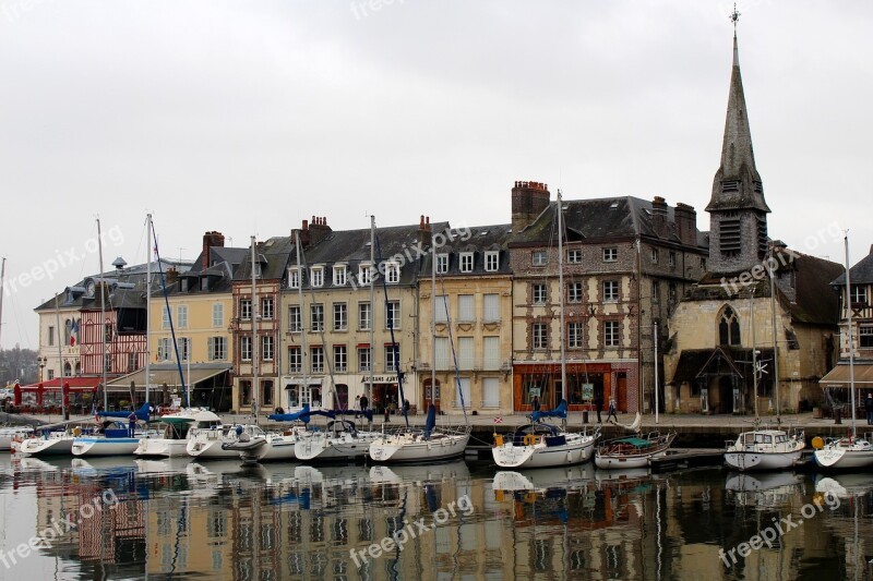 France Honfleur Normandy Travel Nostalgia