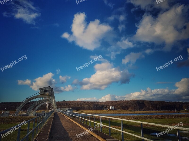 Driel Weir Weir Driel Gelderland Netherlands