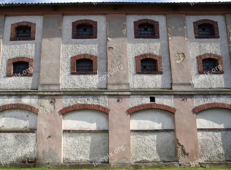 Granary Building Farm Wall The Window