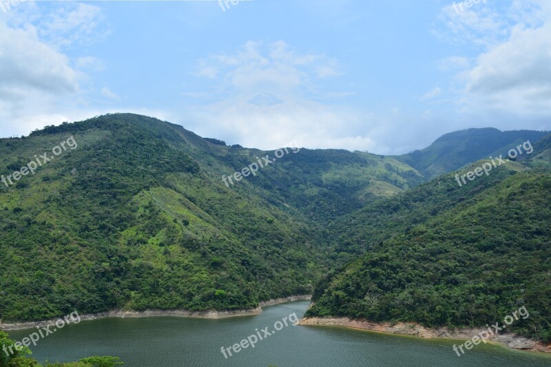 Mountain Nature Landscape View Cordillera