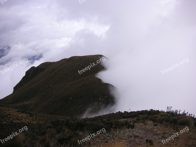 Mountain Guagua Pichincha Ecuador Free Photos