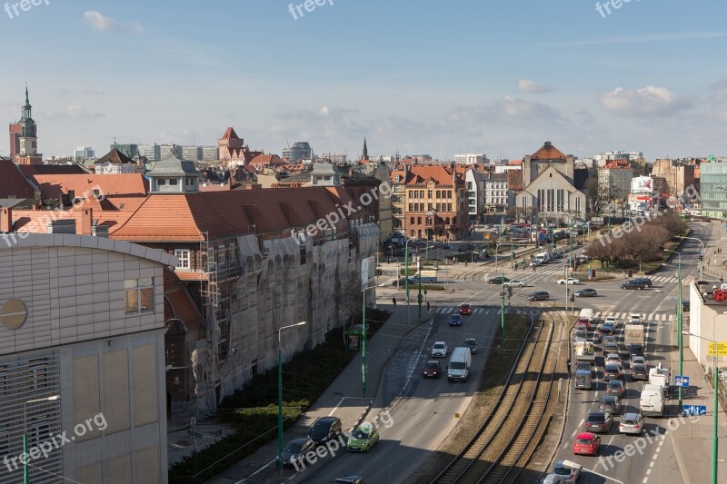 Poland Poznan Estkowskiego Cityscape Hiking Trails