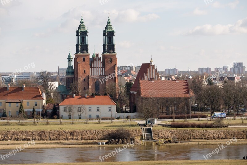 Poznan City The Cathedral Cathedral Ostrów Tumski