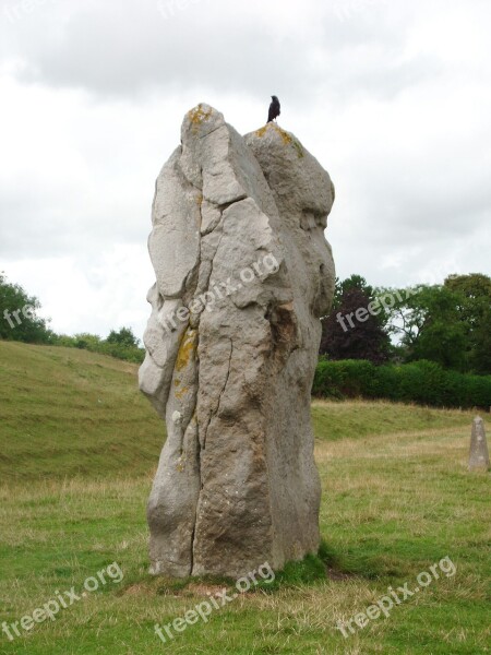 England Mégalithe Bird Pierre Avebury