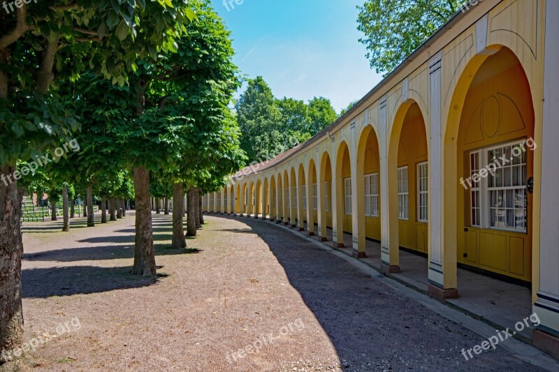 Kurpark Bad Lauchstädt Goethe City Saxony-anhalt Germany