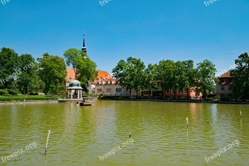 Kurpark Bad Lauchstädt Goethe City Saxony-anhalt Germany