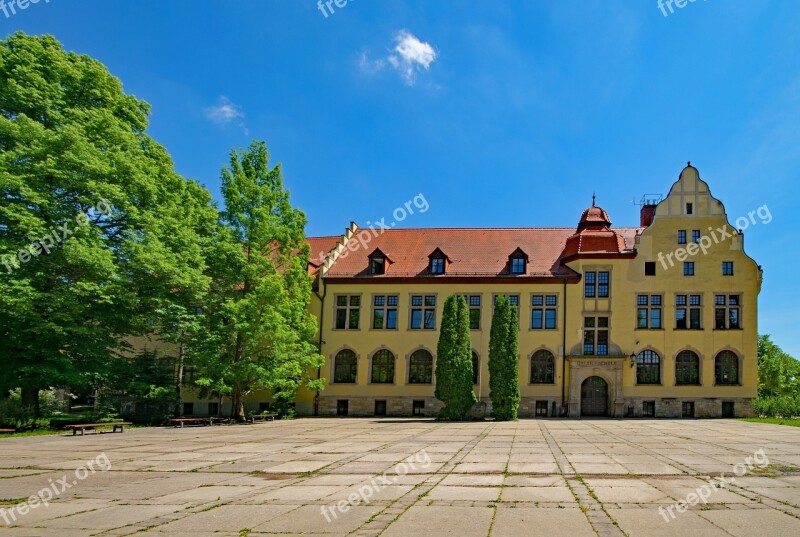 Bad Lauchstädt Goethe City Saxony-anhalt Germany Architecture