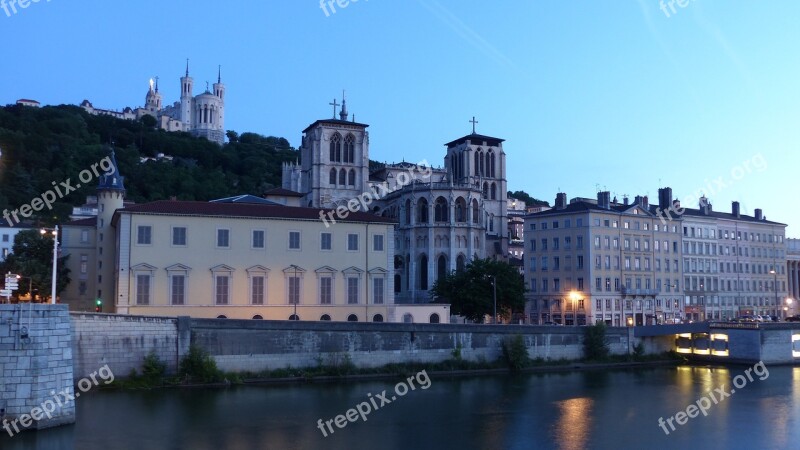 Cathedral St John Basilica Fourvière Saône