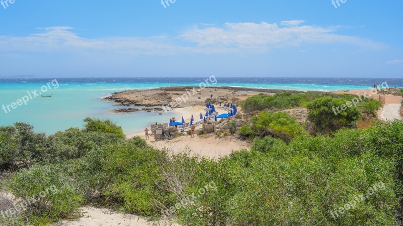 Cyprus Ayia Napa Makronissos Cove Sea