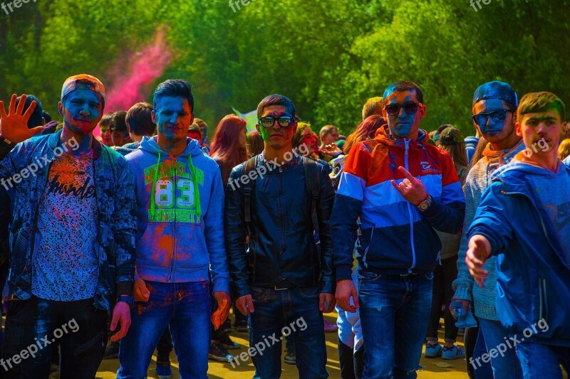 The Festival Of Colors Holly Moscow 2017 Flashmob